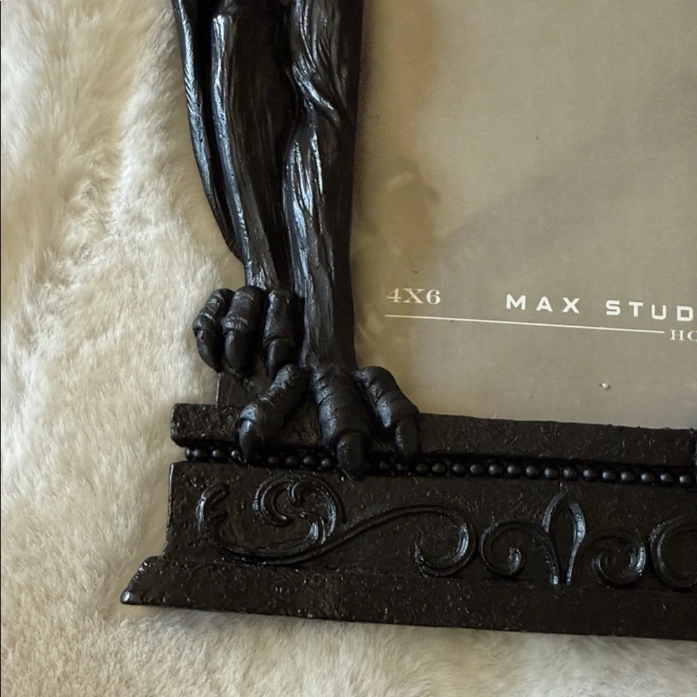 Max Studio Midnight Black Gargoyle Frame Halloween
